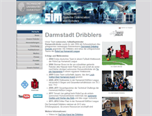 Tablet Screenshot of dribblers.de
